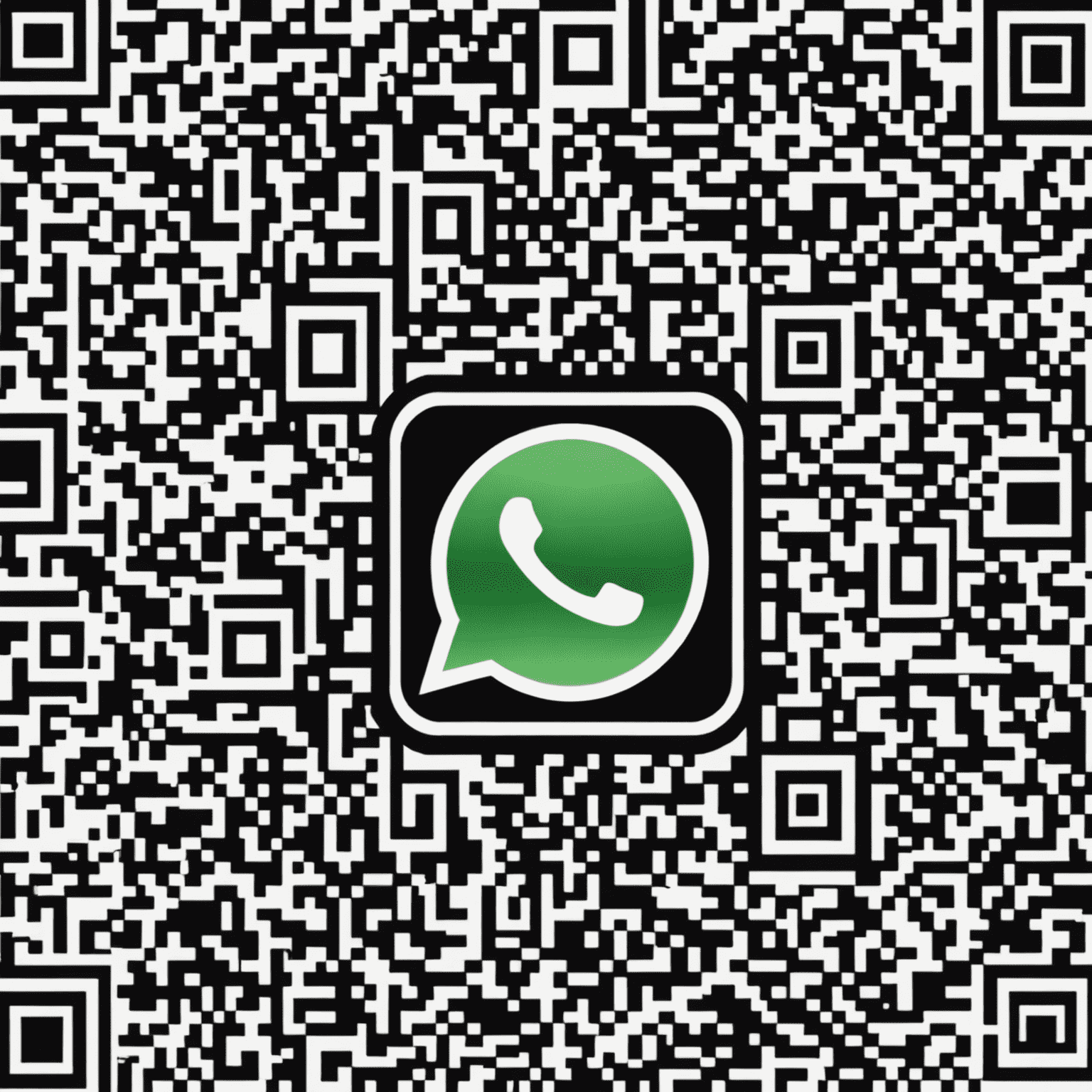 QR-код для WhatsApp Web зв'язку з нашою командою підтримки
